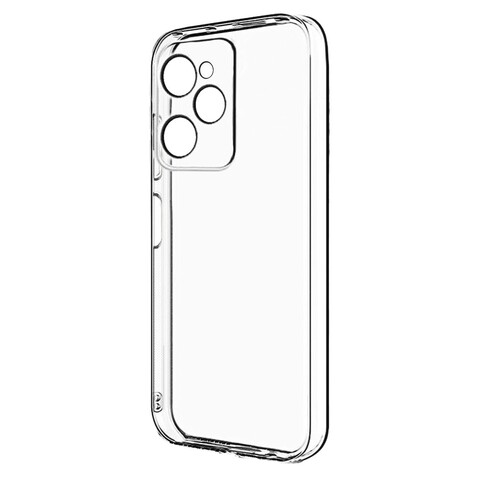 Силиконовый чехол TPU Clear case с защитой камеры (толщина 2.0 мм) для Xiaomi Poco X5 Pro 5G (Прозрачный)