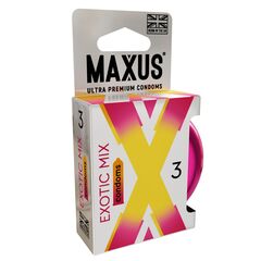 Ароматизированные презервативы Maxus Exotic Mix - 3 шт. - 