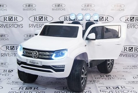 Электромобиль Rivertoys Volkswagen Amarok M999MM-WHITE