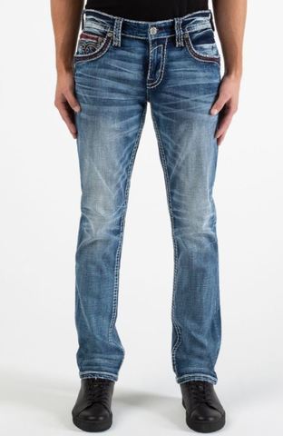 Rock Revival | Джинсы мужские ZINFANDEL A205 ALT STRAIGHT RP3531A205 перед