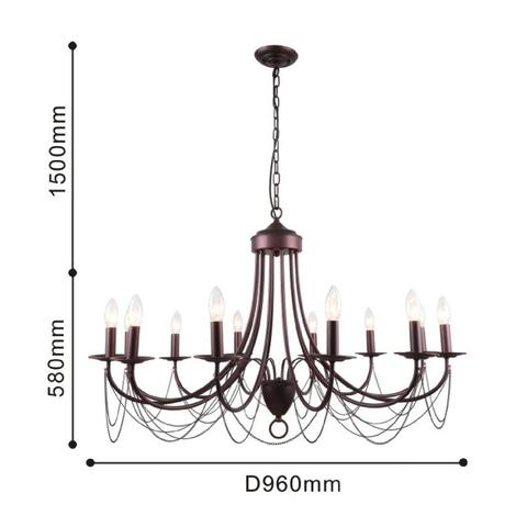 Люстра подвесная F-Promo Plini 2590-12P