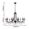 Люстра подвесная F-Promo Plini 2590-12P