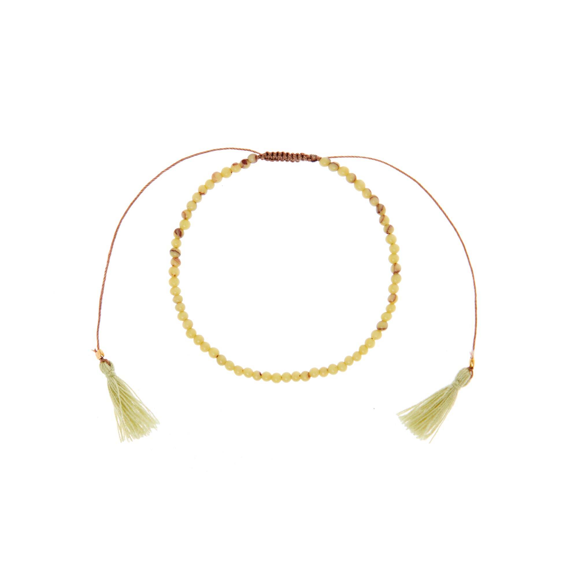 HOLLY JUNE Браслет Gentle Tassels Bracelet – Yellow holly june браслет your lucky bracelet