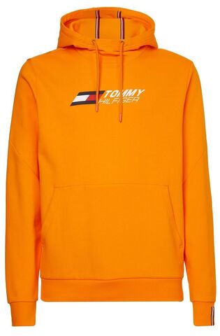 Толстовка теннисная Tommy Hilfiger Essentials Hoody - hawaiian orange