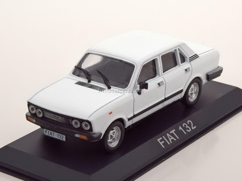 Fiat 132 Limousine white 1:43 DeAgostini Masini de legenda #84