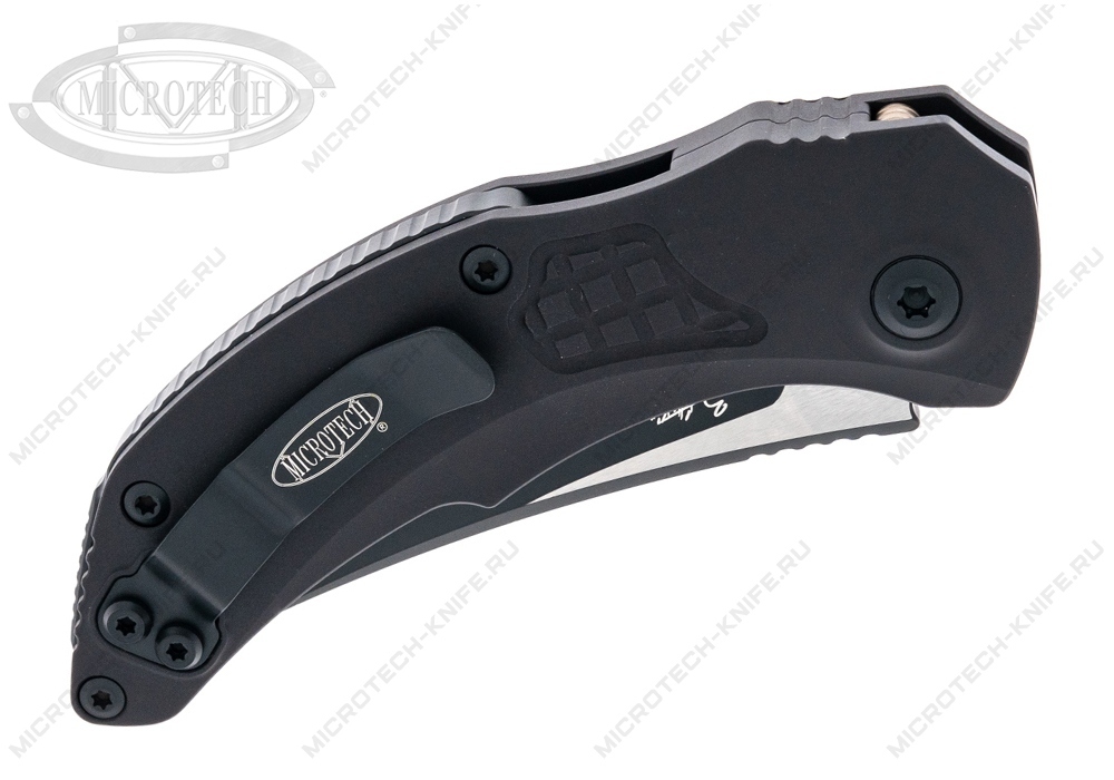Нож Microtech Bastinelli 268A-3T Brachial Serrated - фотография 