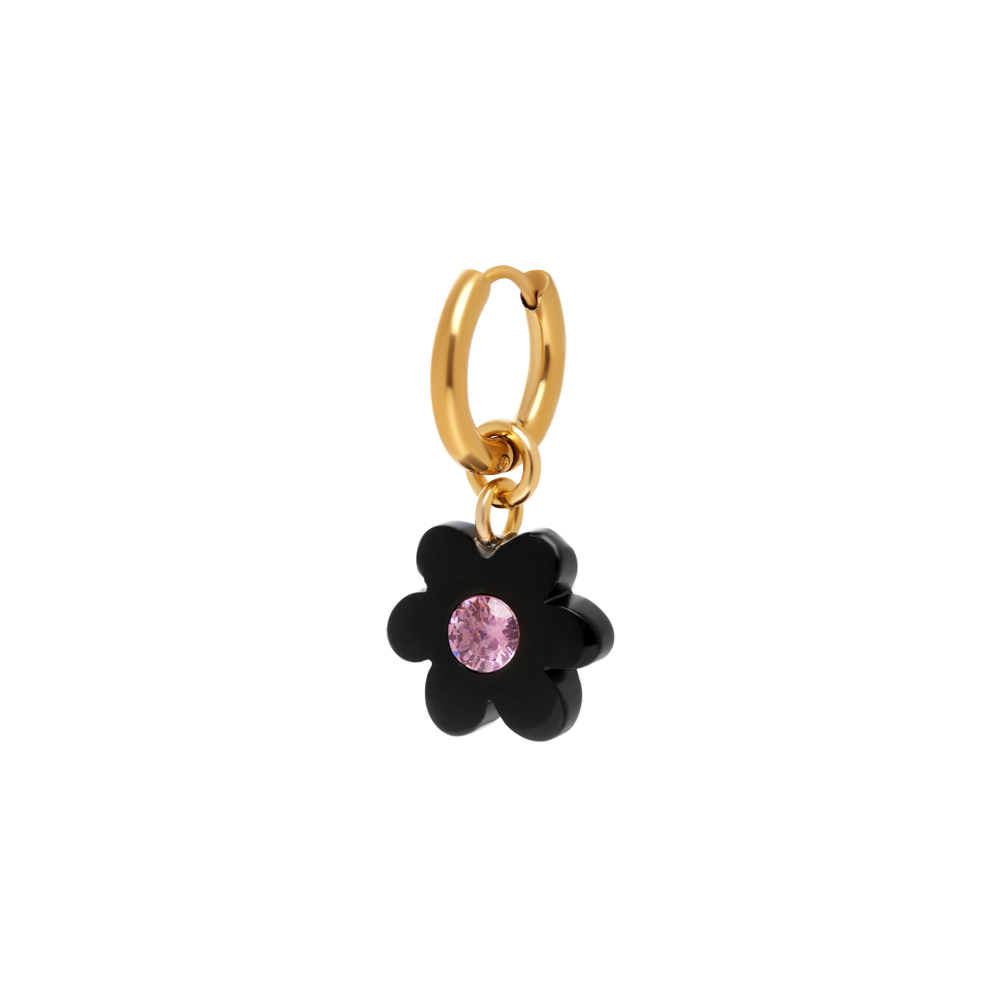 earring amo pink NOTTE Серьга Midnight Superbloom Earring – Pink