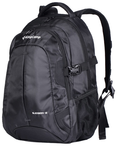Картинка рюкзак городской Kingcamp Blackberry 28 черный - 1