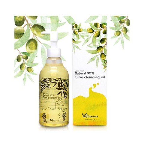 [Elizavecca] Гидрофильное масло с маслом ОЛИВЫ Natural 90% Olive Cleansing Oil, 300 мл