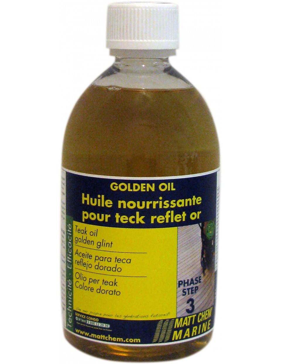 Teak golden oil