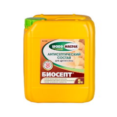 БИОСЕПТ АНТИСЕПТИЧЕСКИЙ СОСТАВ "WOODMASTER" 5 Л (1) " РОГНЕДА"