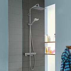 Душевая система с термостатом для душа, хром Hansgrohe Croma E Showerpipe 280 27630000