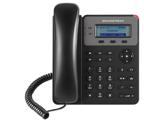 Grandstream GXP1615 - IP телефон. 2 SIP аккаунта, 2 линии, нет подсветки экрана, PoE