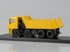 KAMAZ-6540 8x4 tipper yellow 1:43 Start Scale Models (SSM)