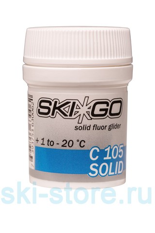 Картинка ускоритель Skigo Fluor solid C105 +1/-20, blue, 20 г  - 1