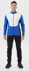 Тренировочная куртка Nordski Advance White/True Blue/Black мужская