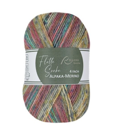 Rellana Flotte Socke Alpaka Merino 3072