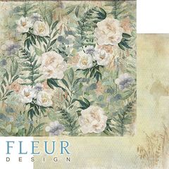 Бумага для скрапбукинга FLEUR-design, двусторонняя 30*30 см, 190 гр.