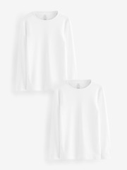 Лонгслив для мальчика Next 447-238, 2 шт., Белый