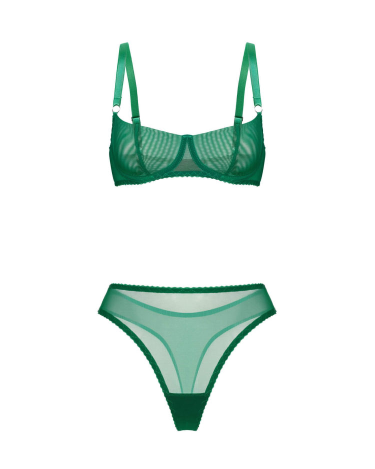 Высокие стринги Green