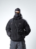 Пуховик IAMREBEL Лавина рип-стоп черный