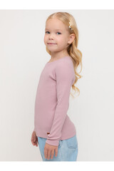 джемпер  для девочки  КР 302673/розовый лед