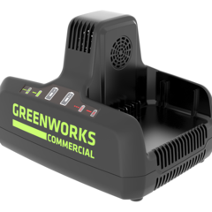 Быстрое зарядное устройство Greenworks 82V 8А G82C2 на 2 слота