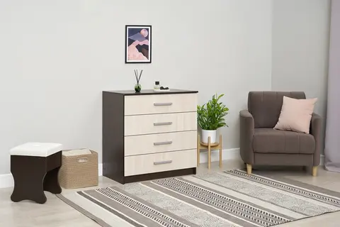 Комод с 4-мя ящиками 850 Фиеста венге / лоредо