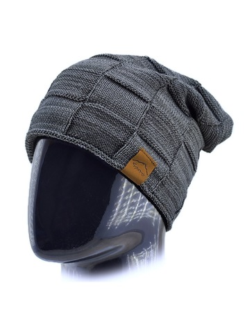 Картинка шапка-бини Skully Wear ZZM-998 10(grey) - 7
