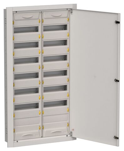 TITAN 5 Корпус мет. ЩРв-168 (2х84) 1130х625х130 IP31 сер IEK