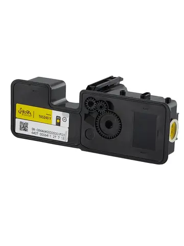 Картридж Sakura TK5240Y для Kyocera Mita M5526cdw/P5026cdw/P5026, желтый, 3000 к.