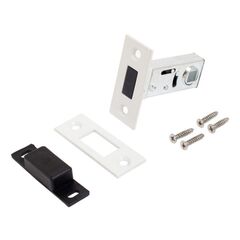 Защёлка Аллюр МАГНИТНАЯ АРТ L50-8M W  белый