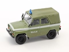 UAZ-469 Police Poland Milicja 1:43 DeAgostini Kultowe Auta PRL-u