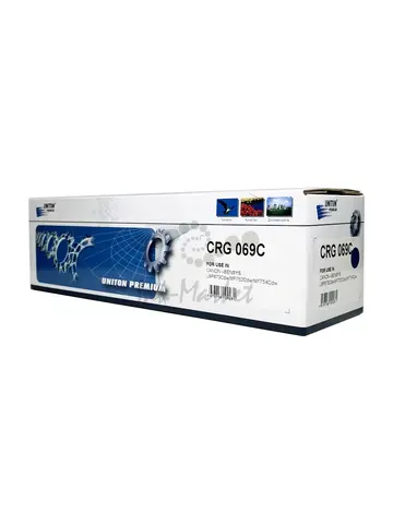 Картридж UNITON Premium Cartridge 069 для CANON LBP-673, MF752/754 голубой (1,9K)
