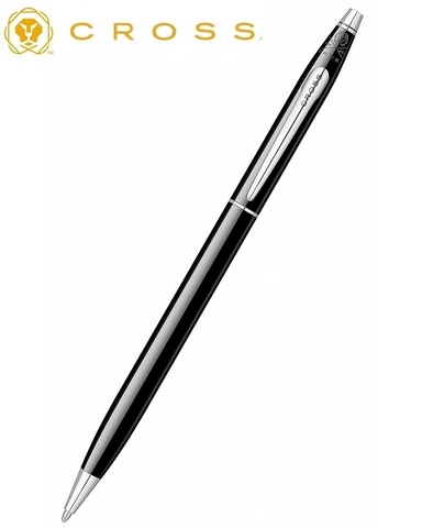 Ручка шариковая Cross Century Black Lacquer (AT0082-77)