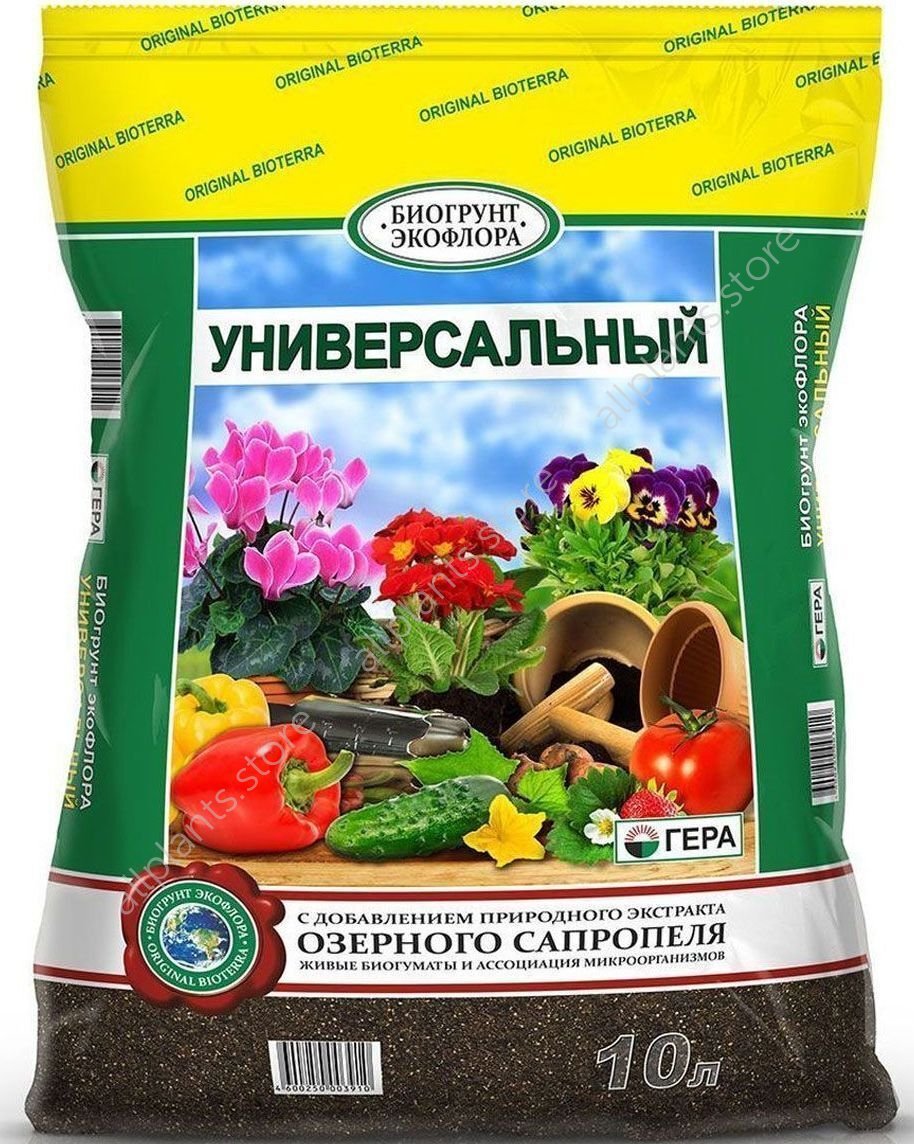 БиоГрунт Экофлора универсальный - купить в Москве с доставкой ...