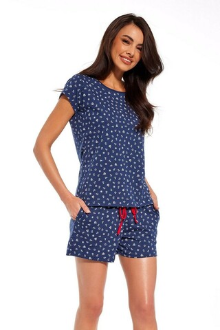 Пижама женская с шортами CORNETTE 814 ARIEL_Темно-синий