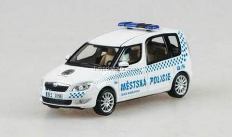 Skoda Roomster FL 104 Mestska Policie Ceske Budejovice 2014 Abrex 1:43