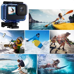 Набор аксессуаров для GoPro 9/10/11/12/13 (Аквабокс, светофильтры, антизапотевающие вставки)