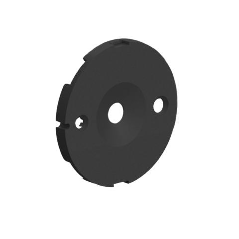 SO рефлектор черного цвета Moncato DP183-2449-BLK для аварийного освещения открытых пространств
