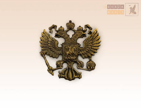 накладка Герб России 3,5х3,5 см