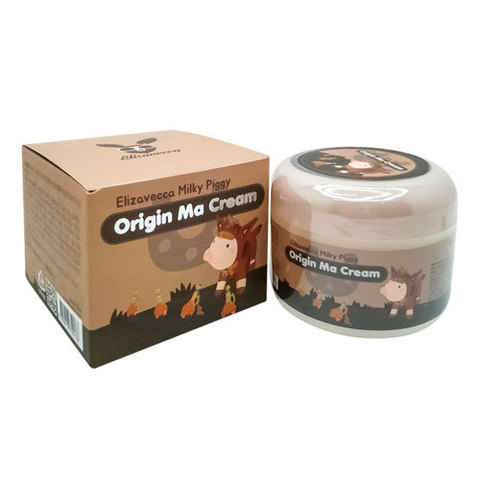 Elizavecca Milky Piggy Origin Ma Cream - Крем для лица с лошадиным жиром