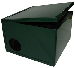 Ящик-укрытие для приманочной станции с хомутом