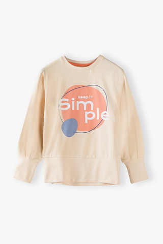 Лонгслив для девочек LINCOLN & SHARKS