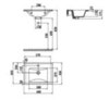 CREAVIT Раковина мебельная/подвесная (45*60см) SU060.00000