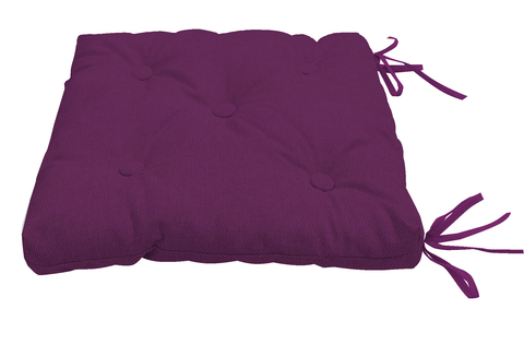 Подушка на стул Адриана бордово-фиолетовый