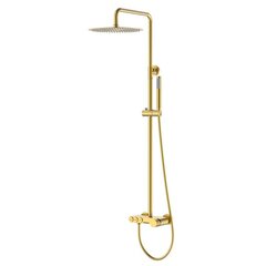 Boheme 128-MG.2 Стойка для душа STICK Matt Gold c ручкой TOUCH фото