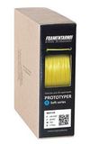 Пластик для 3Д принтера Filamentarno! Prototyper S-Soft непрозрачный. Цвет желтый, 1.75 мм, 750 грамм