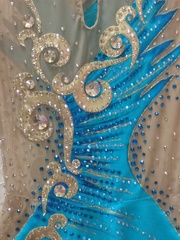 Купальник для выступлений на заказ( стоимость зависит от размера купальника)