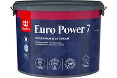 Краска TIK Euro Power 7 моющаяся для сух/вл помещений, база А (9л)